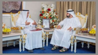 محمد الشرقي يطّلع على الخطة الاستراتيجية والبرامج الأكاديمية لجامعة الفجيرة