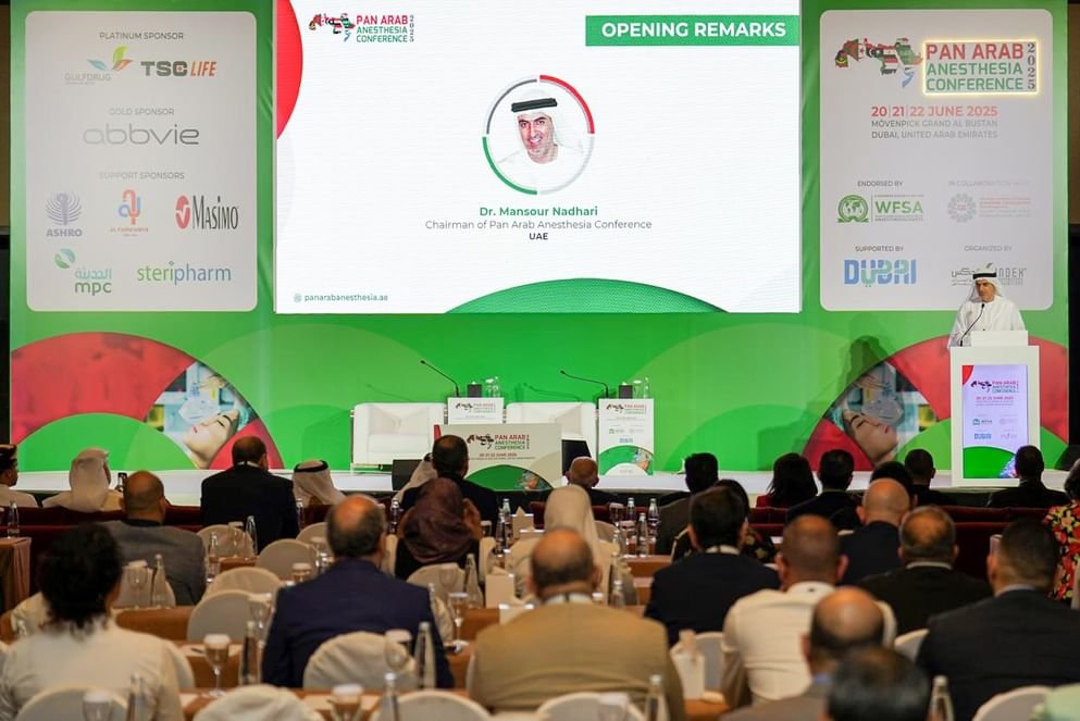 انطلاق المؤتمر العربي للتخدير 2025 بدبي 1 انطلاق المؤتمر العربي للتخدير 2025 بدبي