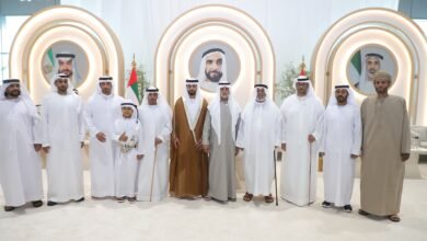 نهيان بن مبارك يحضر أفراح العامري في أبوظبي