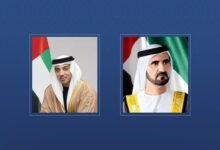 محمد بن راشد ومنصور بن زايد يهنئان رئيس وزراء رومانيا