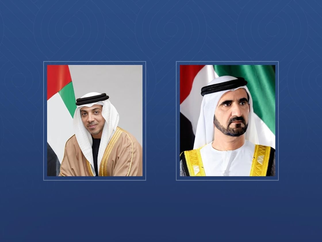 محمد بن راشد ومنصور بن زايد يهنئان رئيس وزراء رومانيا 1 محمد بن راشد ومنصور بن زايد يهنئان رئيس وزراء رومانيا