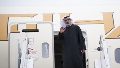 ولي عهد أبوظبي يختتم زيارته لجمهورية بيلاروسيا