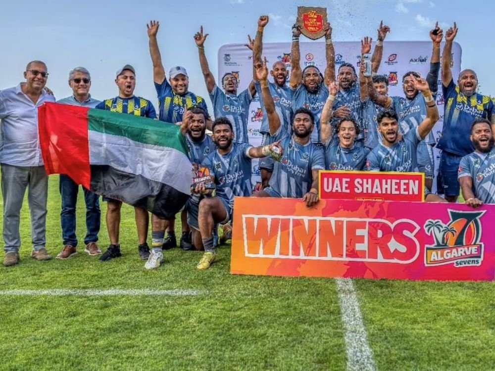 "شاهين" يتوج بلقب بطولة البرتغال الدولية لسباعيات الرجبي 1 "شاهين" يتوج بلقب بطولة البرتغال الدولية لسباعيات الرجبي