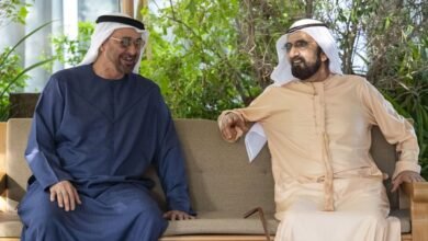 رئيس الدولة ومحمد بن راشد يبحثان جهود تعزيز التنمية الوطنية والازدهار الذي يحققه الاقتصاد الوطني