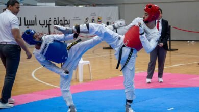 "التايكواندو" يشارك في آسيوية "الناشئين والشباب"