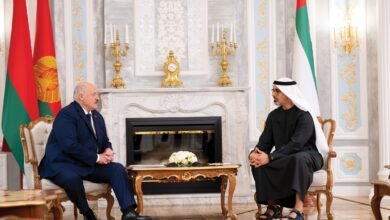 ولي عهد أبوظبي والرئيس البيلاروسي يبحثان سبل تعزيز العلاقات الثنائية