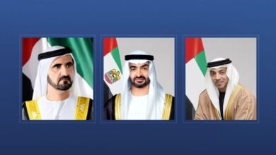رئيس الدولة ونائباه يعزون خادم الحرمين بوفاة الأمير فيصل بن خالد