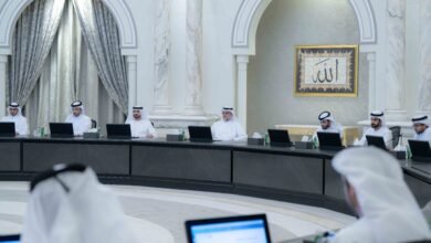 ولي عهد الشارقة يترأس اجتماع المجلس التنفيذي