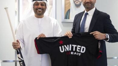 "الشارقة الرياضي" يبحث التعاون مع "بيسبول يونايتد"