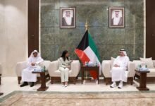 وفد من "قطارات الاتحاد" يبحث مع وزيرة الأشغال الكويتية التعاون في مشاريع السكك الحديدية