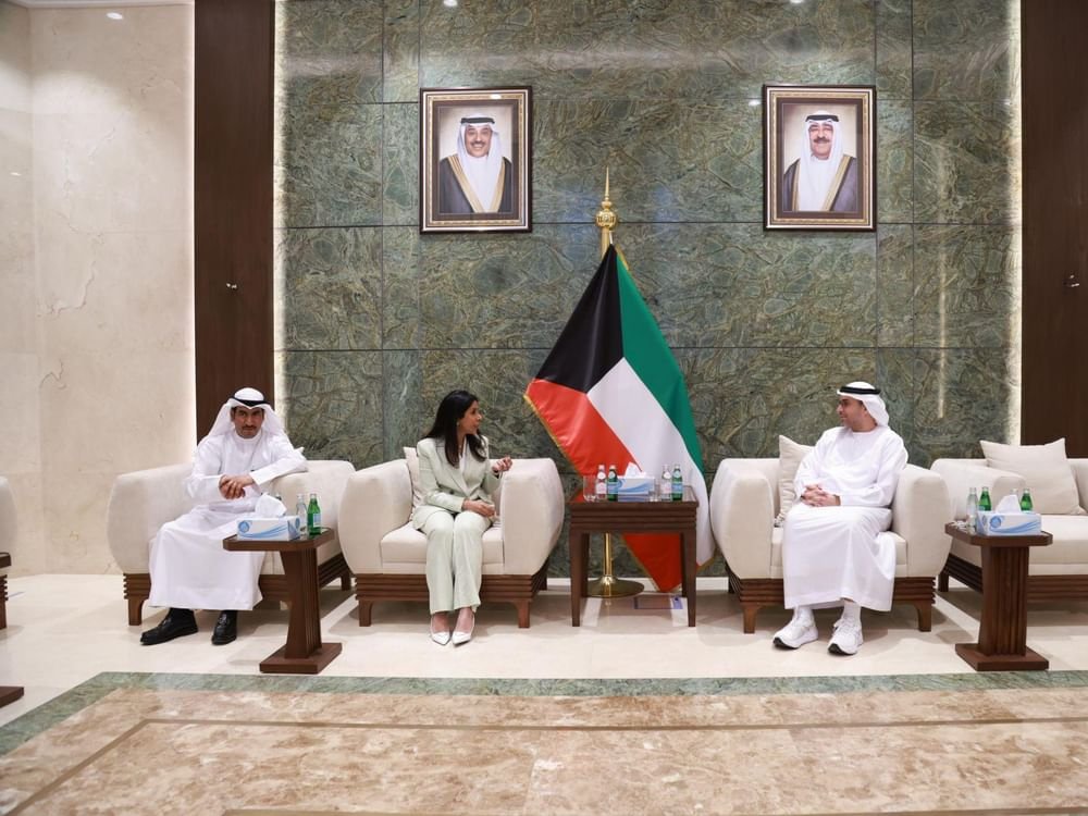 وفد من "قطارات الاتحاد" يبحث مع وزيرة الأشغال الكويتية التعاون في مشاريع السكك الحديدية 1 وفد من "قطارات الاتحاد" يبحث مع وزيرة الأشغال الكويتية التعاون في مشاريع السكك الحديدية