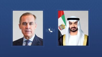 رئيس الدولة ورئيس الوزراء الكندي يبحثان هاتفياً علاقات البلدين والقضايا المشتركة