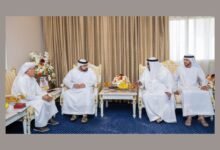 محمد الشرقي يستقبل رئيس اتحاد الإمارات للشطرنج ويطّلع على مشروع تطوير ونشر اللعبة وطنياً