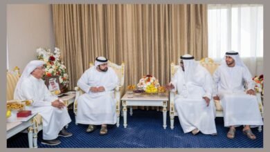 محمد الشرقي يستقبل رئيس اتحاد الإمارات للشطرنج ويطّلع على مشروع تطوير ونشر اللعبة وطنياً