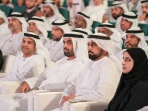 أحمد بن سعود القاسمي يشهد حفل تخريج الدفعة الـ 18 من طلبة مدارس التكنولوجيا التطبيقية برأس الخيمة