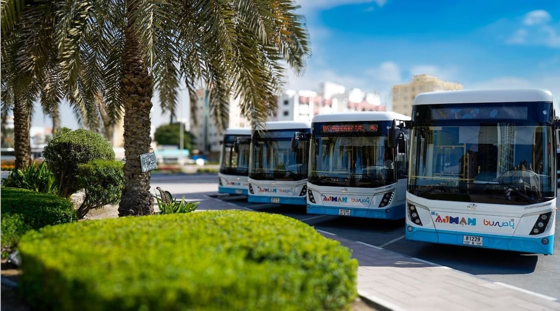 1.9 مليون مستخدم لحافلات النقل العام في عجمان خلال النصف الأول
