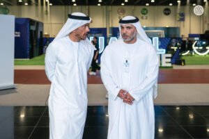 سلطان بن طحنون بن محمد يشهد جانباً من فعاليات صيف أبوظبي الرياضي 2025
