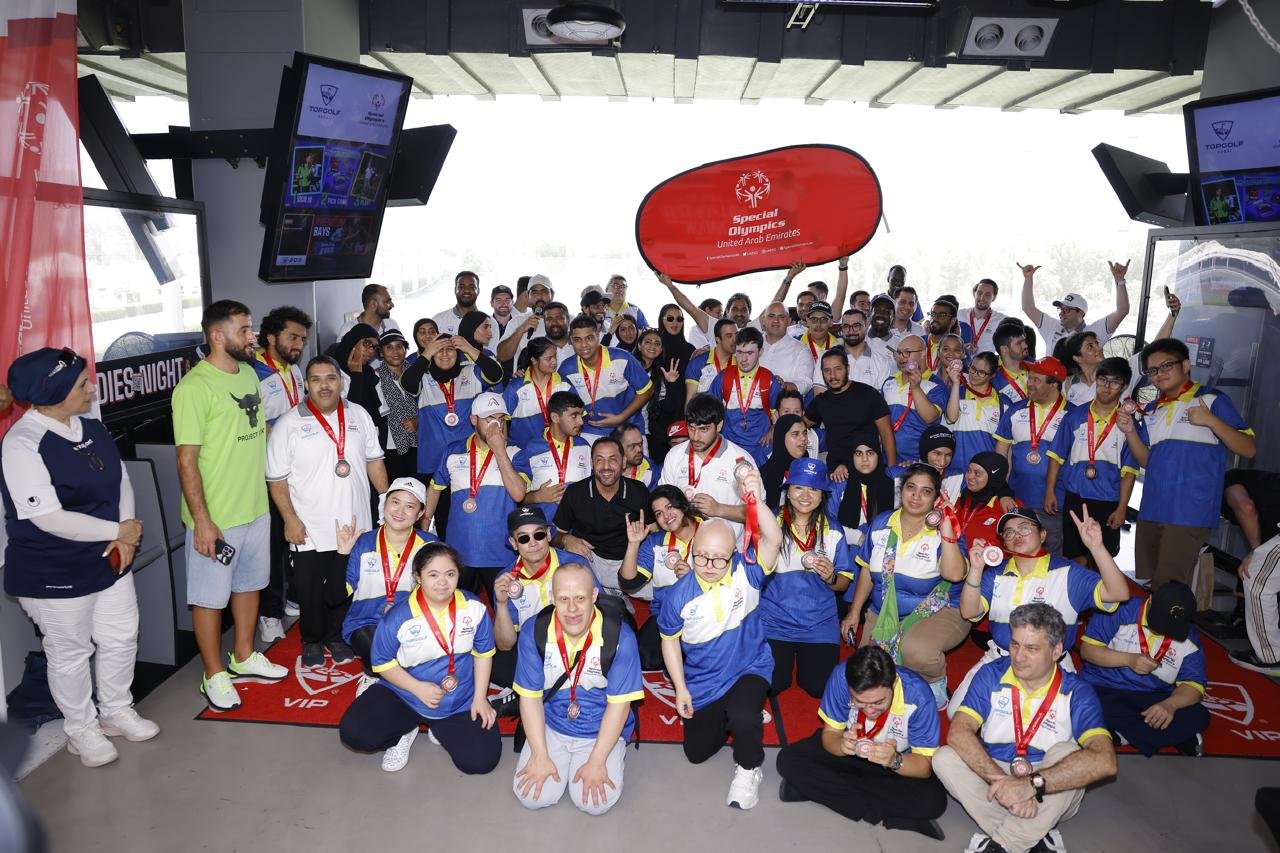 72 لاعبًا من الأولمبياد الخاص يمثلون الإمارات في بطولة الأولمبياد الخاص وتوب جولف الدولية الأولى لأصحاب الهمم في المنطقة