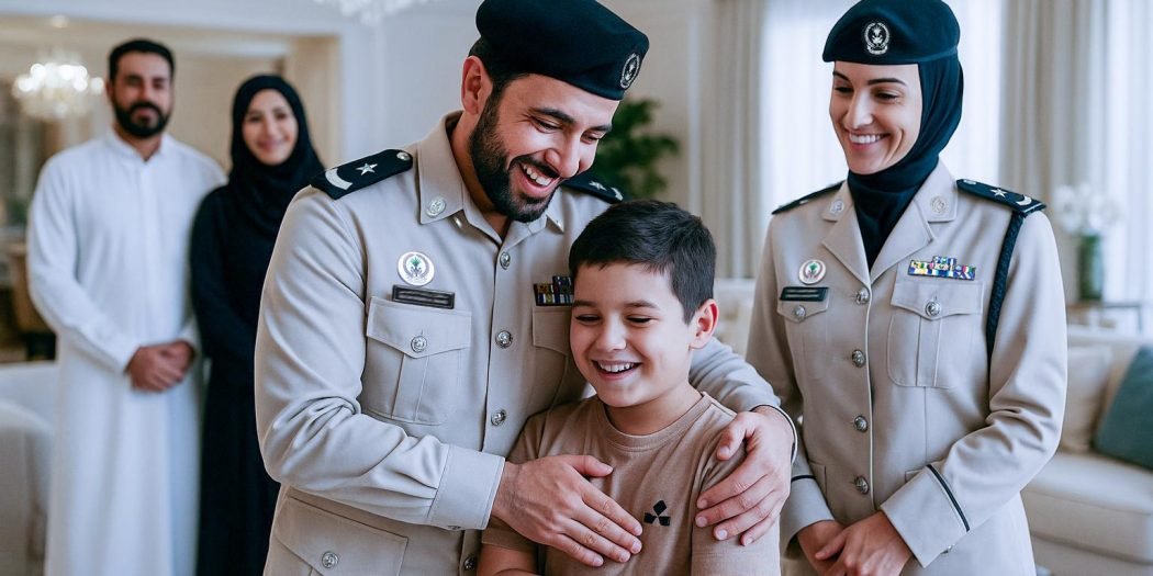 بسبب حادث وشيك.. شرطة الشارقة تطمئن طفلاً تعرض لحالة هلع 1 بسبب حادث وشيك.. شرطة الشارقة تطمئن طفلاً تعرض لحالة هلع