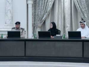 عبدالله بن سالم القاسمي يترأس اجتماع المجلس التنفيذي