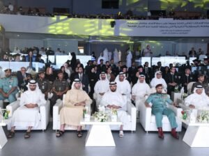 نائب حاكم أم القيوين يشهد تخريج طلبة الكلية التطبيقية البريطانية