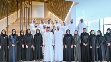 عمار بن حميد يلتقي منتسبي برنامج "قيادات حكومة الإمارات 2025"