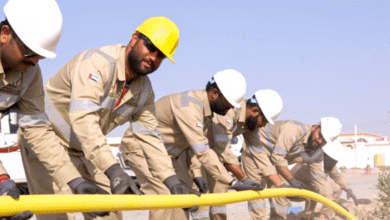 كهرباء الشارقة تنجز شبكة الغاز الطبيعي بالكامل في منطقة أم فنين