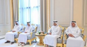 بالصور.. عمار بن حميد يستقبل سفيرة الولايات المتحدة الأمريكية