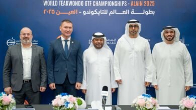 انطلاق البطولة الدولية التايكواندو غداً في العين بمشاركة 600 لاعب ولاعبة