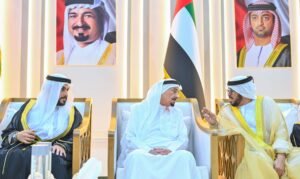 حاكم عجمان يحضر أفراح النعيمي والمسيبي