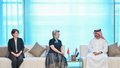 عمار بن حميد يبحث مع القنصل العام لجمهورية الصين سبل تعزيز التعاون