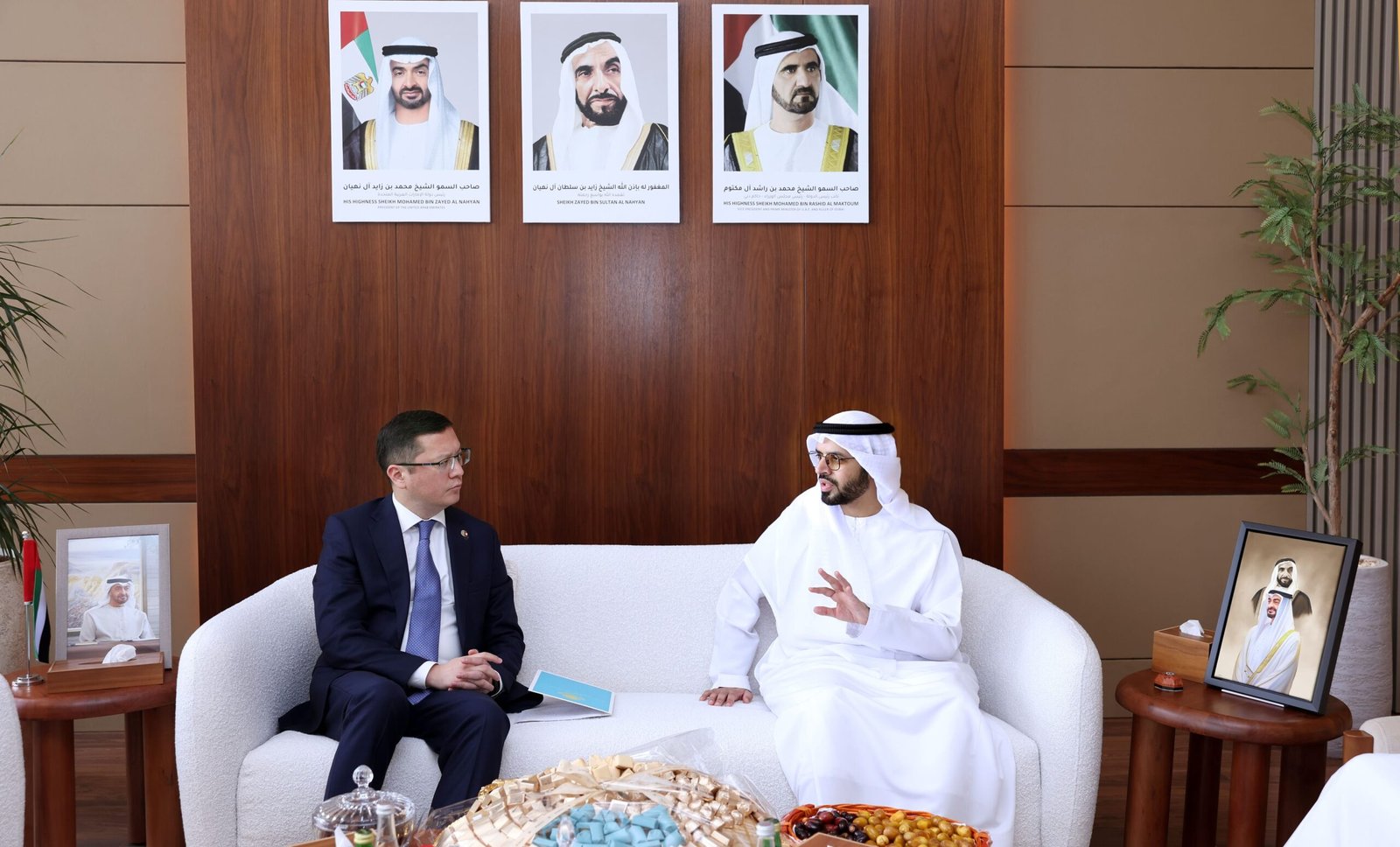 رئيس “الشؤون الإسلامية والأوقاف" وسفير كازاخستان يبحثان تعزيز التعاون 1 رئيس “الشؤون الإسلامية والأوقاف" وسفير كازاخستان يبحثان تعزيز التعاون