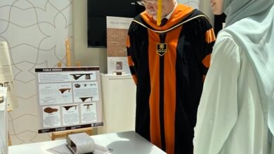 طلبة التصميم الداخلي بجامعة أبوظبي يستعرضون مشاريعهم النهائية أمام نخبة من الخبراء والخريجين