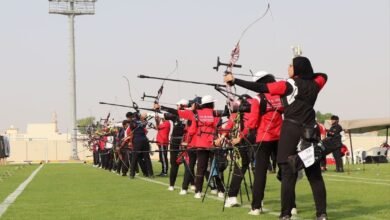 "القوس والسهم" يعتمد أجندة البطولات المحلية والخارجية