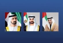رئيس الدولة ونائباه يهنئون رئيسي المالديف وليبيريا بذكرى استقلال بلديهما