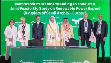 السعودية توقع عددا من الاتفاقيات مع شركاء دوليين لتصدير الهيدروجين الأخضر إلى أوروبا
