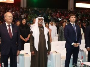 نهيان بن مبارك يفتتح مهرجان اللقاءات العالمية 2025