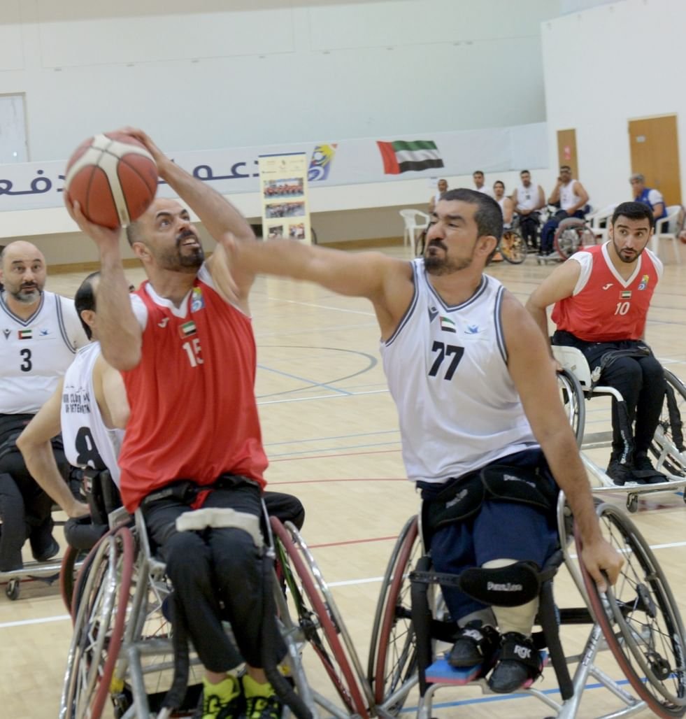 "دبي لأصحاب الهمم" و"خورفكان للمعاقين" يخوضان غدا نهائي "سلة الكراسي المتحركة" 1 "دبي لأصحاب الهمم" و"خورفكان للمعاقين" يخوضان غدا نهائي "سلة الكراسي المتحركة"