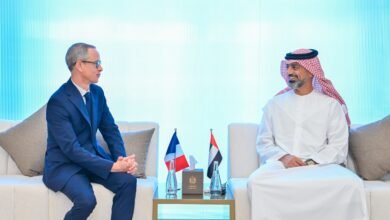 عمار بن حميد يستقبل القنصل العام الفرنسي