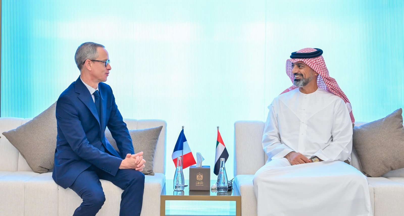 عمار بن حميد يستقبل القنصل العام الفرنسي