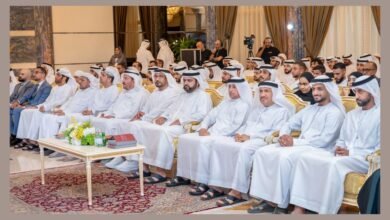 محمد الشرقي يشهد محاضرة "التميز الرياضي .. كيف تصنع الإرادة طريقاً إلى الذهب؟"