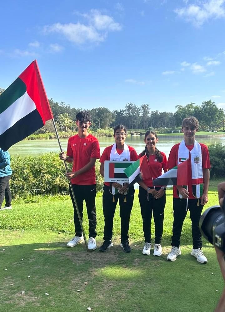 الإمارات تحصد فضيتين في أولمبياد المدارس العالمي للجولف بالمغرب