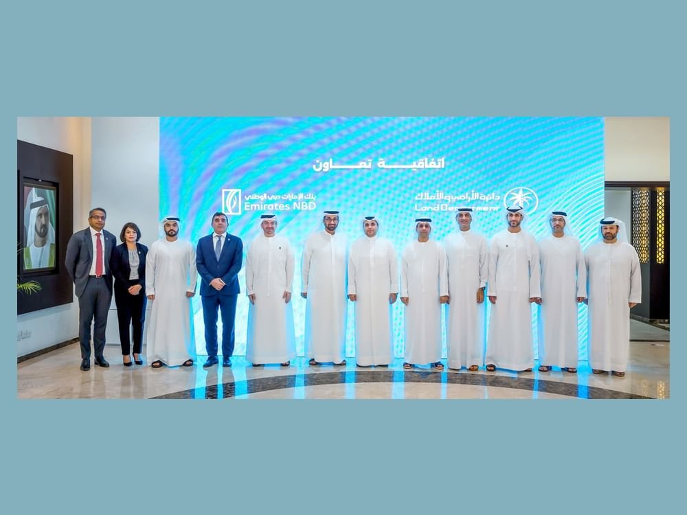 "أراضي دبي" و"الإمارات دبي الوطني" يطوران آليات تسجيل التصرفات العقارية 1 "أراضي دبي" و"الإمارات دبي الوطني" يطوران آليات تسجيل التصرفات العقارية