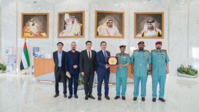 شرطة عجمان وشركة " هواوي " تبحثان التعاون في مجال الابتكار الرقمي والتقنيات الحديثة