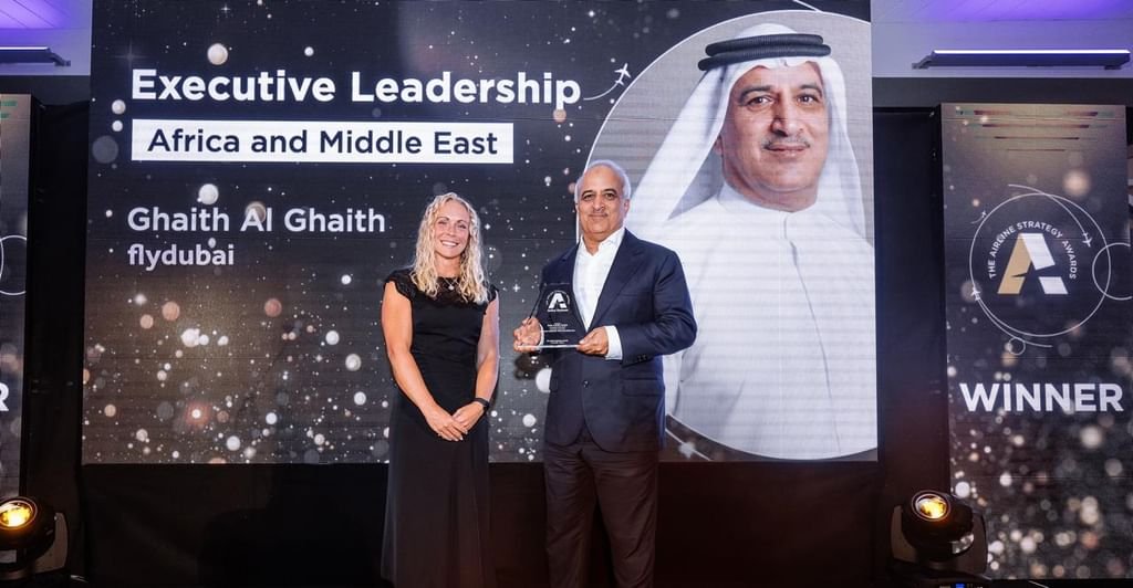 جوائز استراتيجية شركات الطيران 2025 تكرم فلاي دبي 1 جوائز استراتيجية شركات الطيران 2025 تكرم فلاي دبي