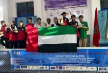 5 ميداليات لمنتخب الإمارات في بطولة "داليا الدولية" للشراع بالمغرب