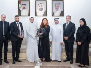 حمد الشرقي يستقبل فريق هيئة الفجيرة للثقافة والإعلام الفائز بجوائز المهرجان العربي للإذاعة والتلفزيون