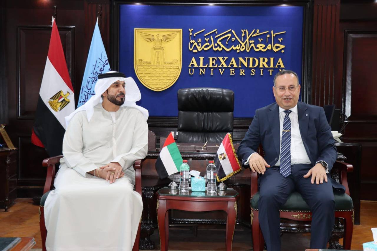 ارتقاب افتتاح صرح جامعة الإسكندرية بأبوظبي برؤية إماراتية ومصرية 2030 1 صرح جامعة الإسكندرية