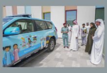 عمار بن حميد يدشن "الدورية المدرسية" لتعزيز السلامة المرورية لطلبة المدارس