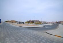 بلدية العين تنجز تطوير شارع المدارس في فلج هزاع